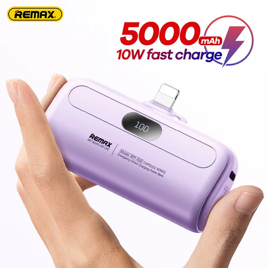 Remax PocketPower 5000mAH Portable Charger For Iphone